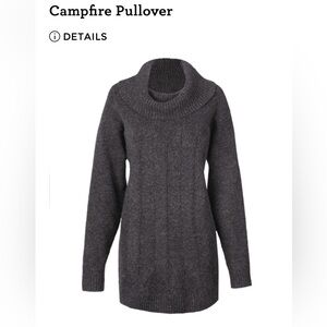 CAbi Charcoal Knit Sweater